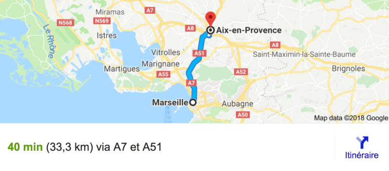 Private transfer from Marseille to Aix en Provence with Driver and Car